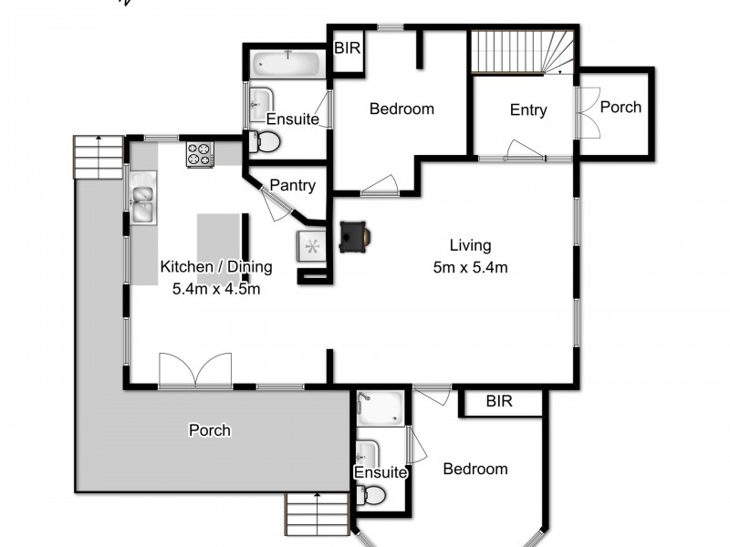 1145 Woodsdale Road, Levendale TAS 7120 Floorplan