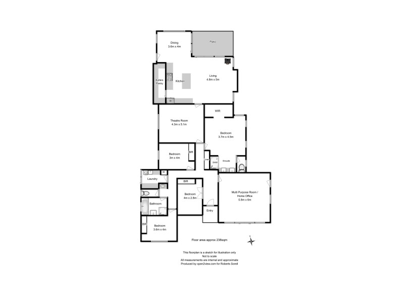 41 Horizon Drive, Sorell TAS 7172 Floorplan