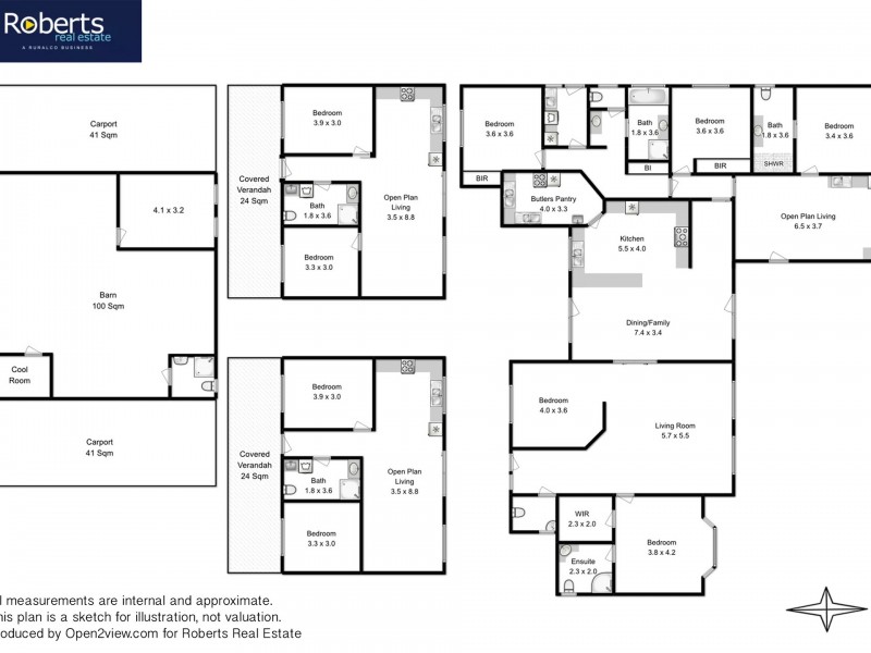 Richmond TAS 7025 Floorplan