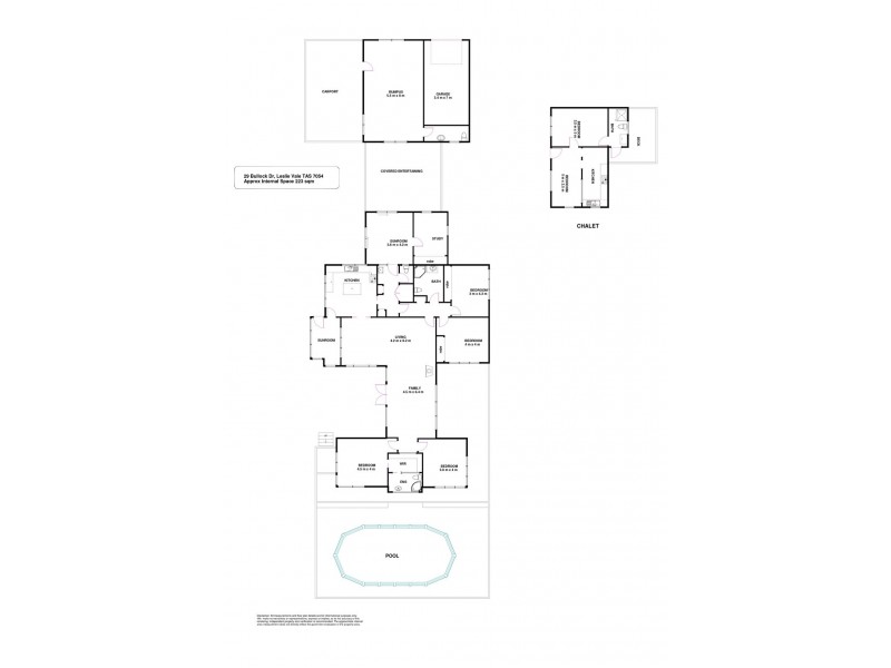 29 Bullock Drive, Leslie Vale TAS 7054 Floorplan