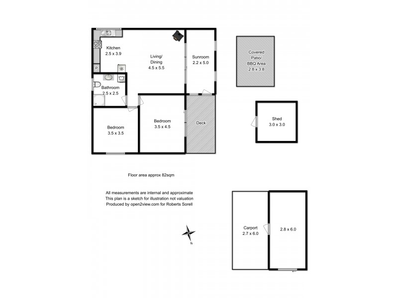 61 Carlton Bluff Road, Primrose Sands TAS 7173 Floorplan