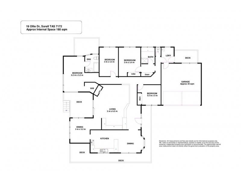 19 Ollie Drive, Sorell TAS 7172 Floorplan