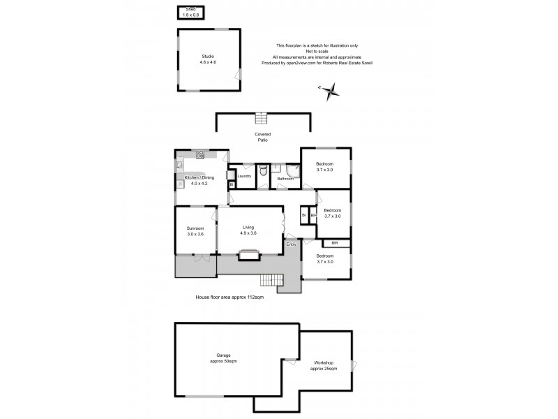 113 Gordons Hill Road, Lindisfarne TAS 7015 Floorplan