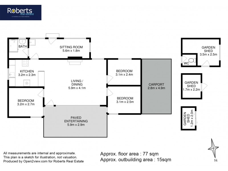 10 Seventh Avenue, Dodges Ferry TAS 7173 Floorplan