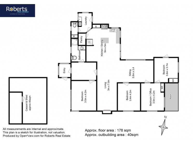 1 Taylor Drive, Sorell TAS 7172 Floorplan