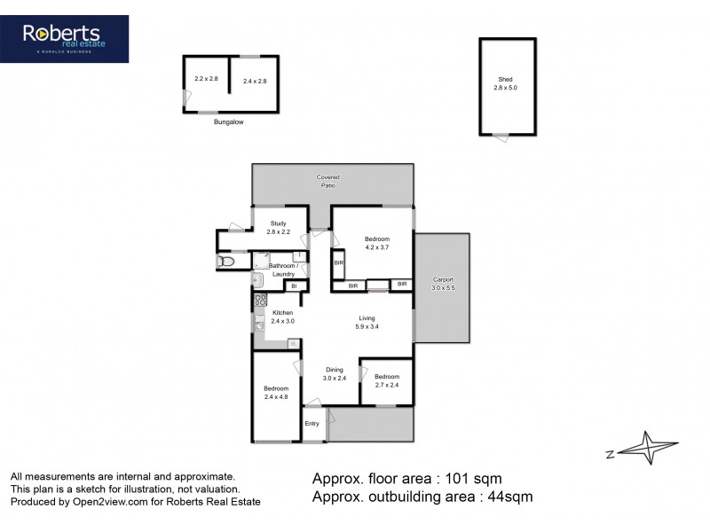 28 Fourth Avenue, Dodges Ferry TAS 7173 Floorplan