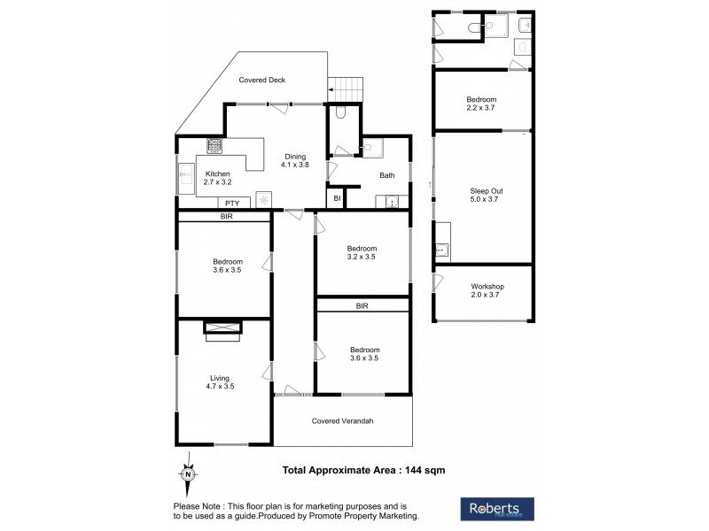 37 Clarence Street, Bellerive TAS 7018 Floorplan