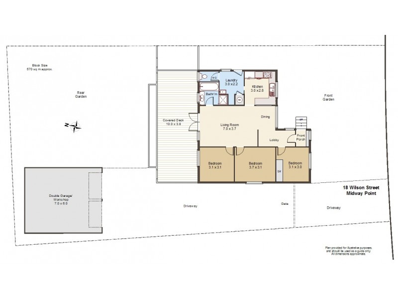 18 Wilson Street, Midway Point TAS 7171 Floorplan