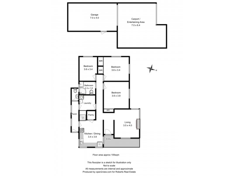 12 The Circle, Sorell TAS 7172 Floorplan