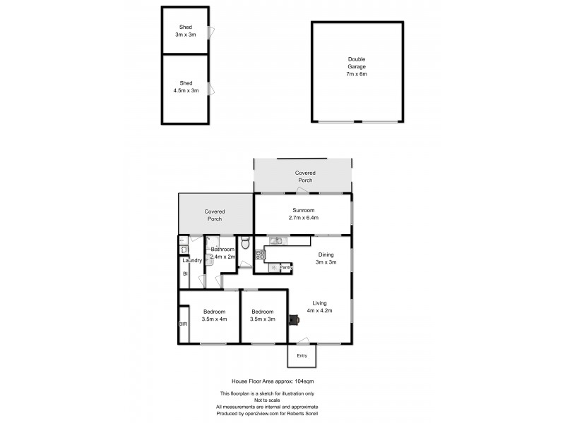 8 Carlton Court, Carlton TAS 7173 Floorplan