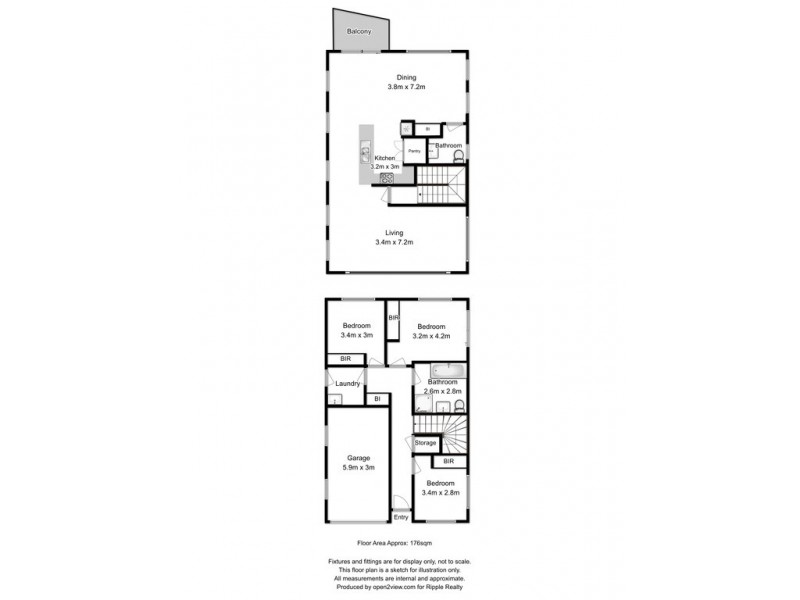 1/4 Higson Street, Midway Point TAS 7171 Floorplan