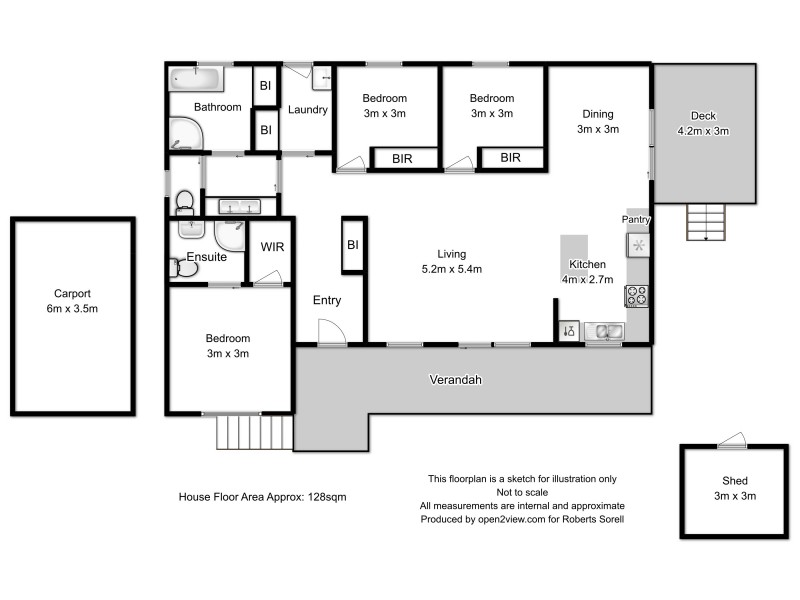 3 Garvery Court, Sorell TAS 7172 Floorplan