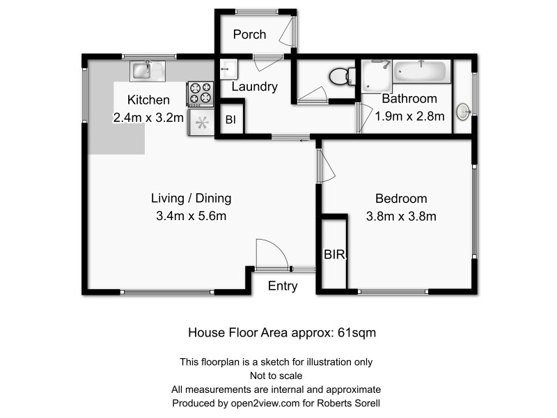 237 Native Corners Road, Campania TAS 7026 Floorplan