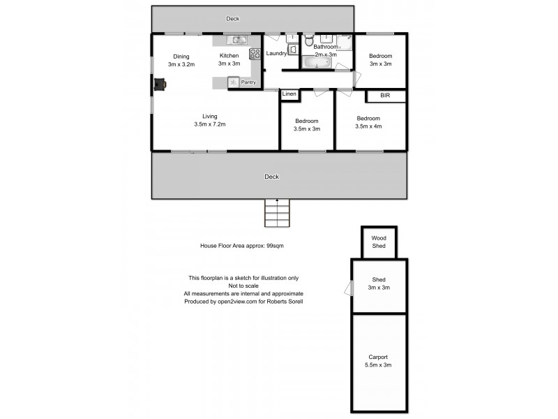 210 Carlton River Road, Carlton TAS 7173 Floorplan