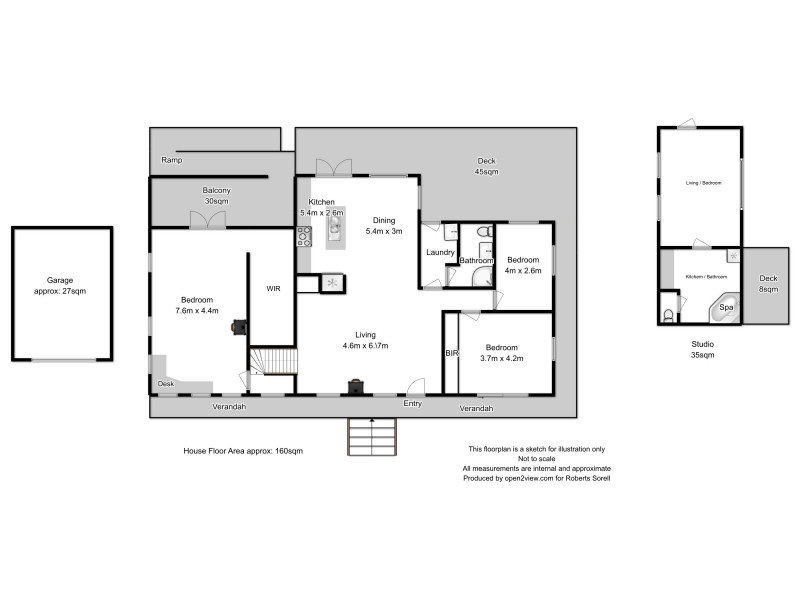 1096 Woodsdale Road, Levendale TAS 7120 Floorplan