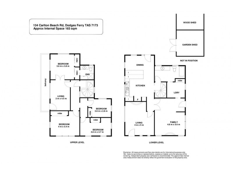 134 Carlton Beach Road, Dodges Ferry TAS 7173
