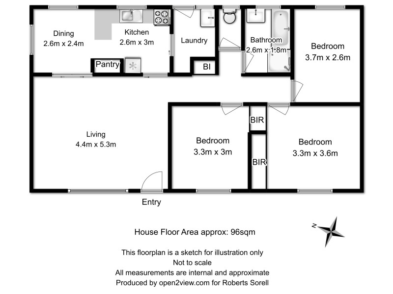 25 Hoffman Street, Midway Point TAS 7171 Floorplan