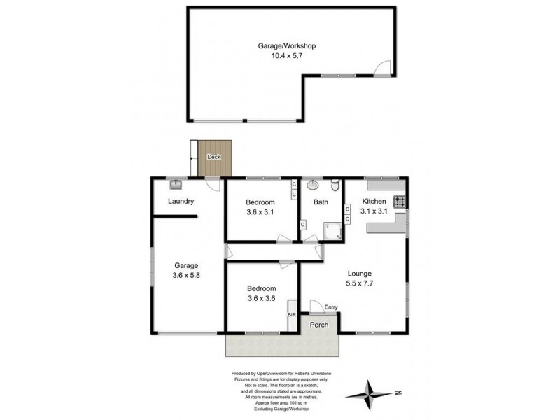 10B Jermyn Street, Ulverstone TAS 7315 Floorplan