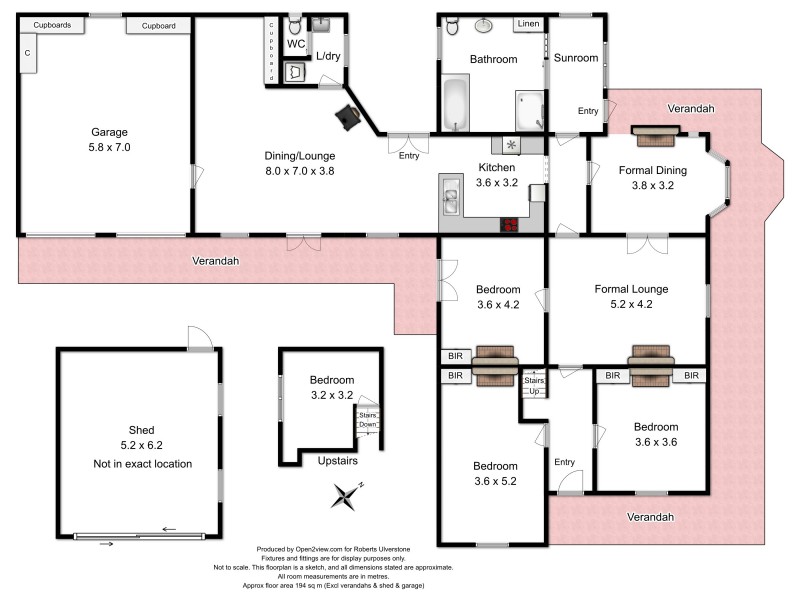 2 Finch Street, Ulverstone TAS 7315 Floorplan