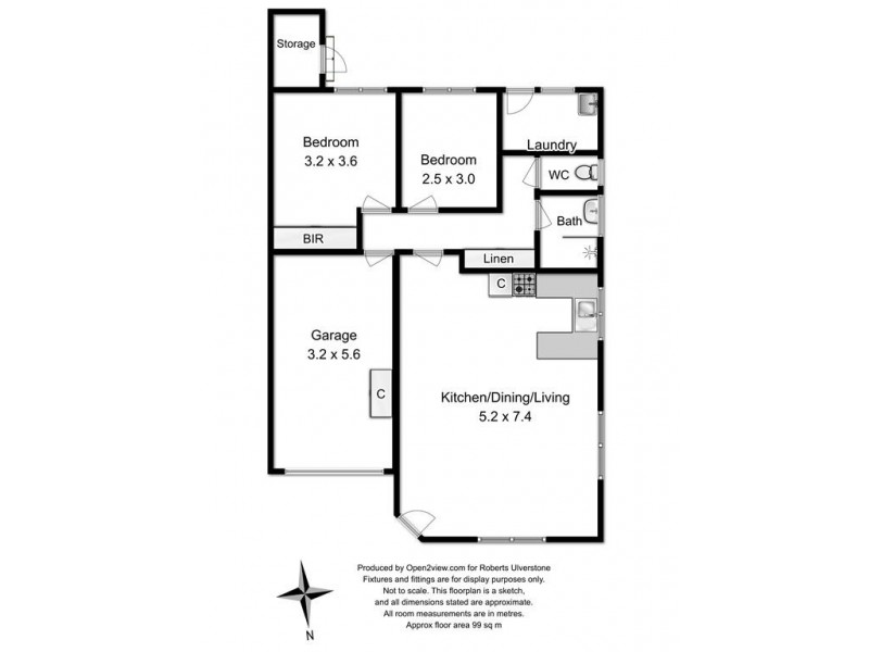 2/3 Riverside Avenue, Ulverstone TAS 7315 Floorplan