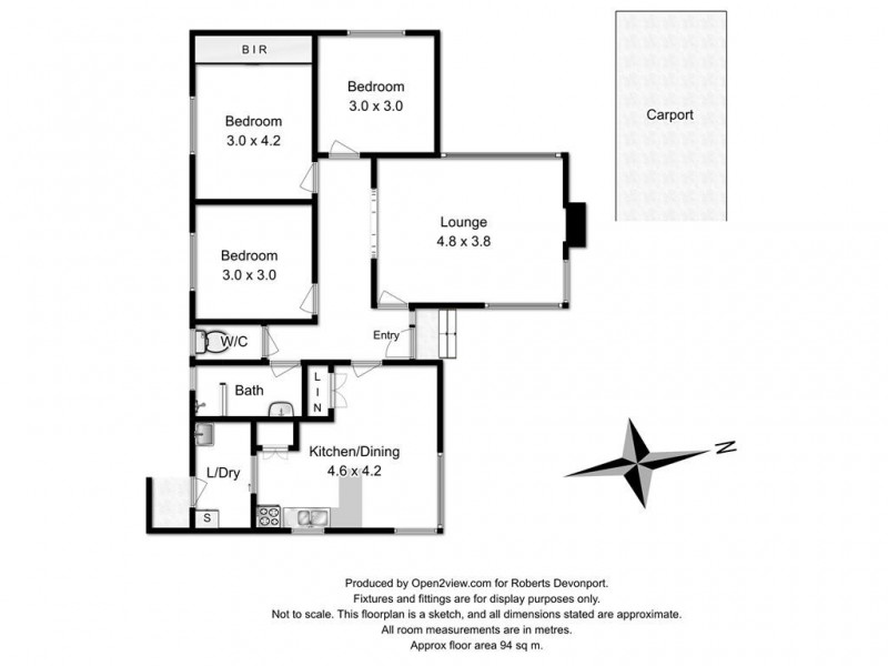6 Charleston Crescent, Ulverstone TAS 7315 Floorplan