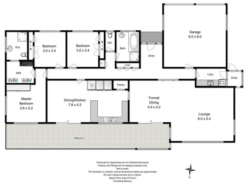 16 Merinda Drive, Ulverstone TAS 7315 Floorplan