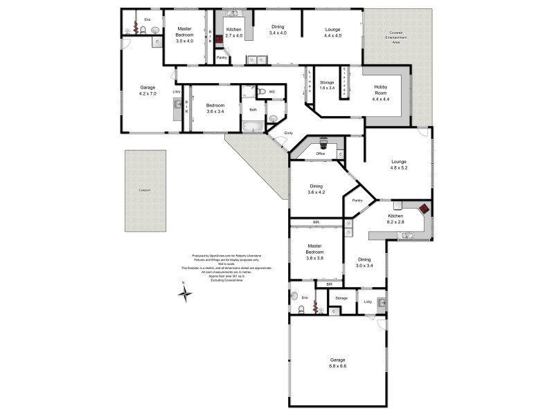 577A Preston Road, North Motton TAS 7315 Floorplan