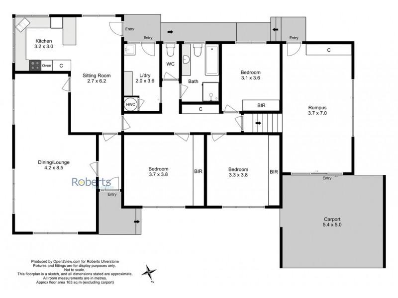 55 Lakin Street, West Ulverstone TAS 7315 Floorplan