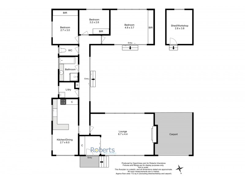 5 Penguin Road, West Ulverstone TAS 7315 Floorplan