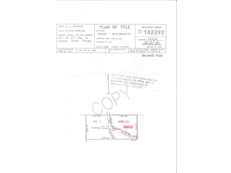 Chilcotts Road, Sprent TAS 7315