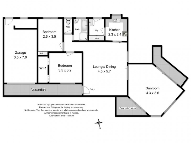 1/23 Braddon Street, West Ulverstone TAS 7315 Floorplan