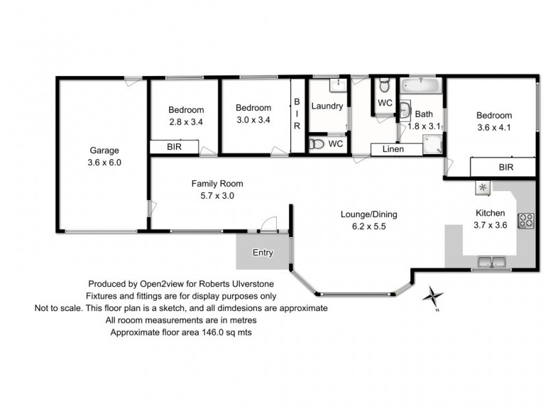 13 Jerling Street, West Ulverstone TAS 7315 Floorplan