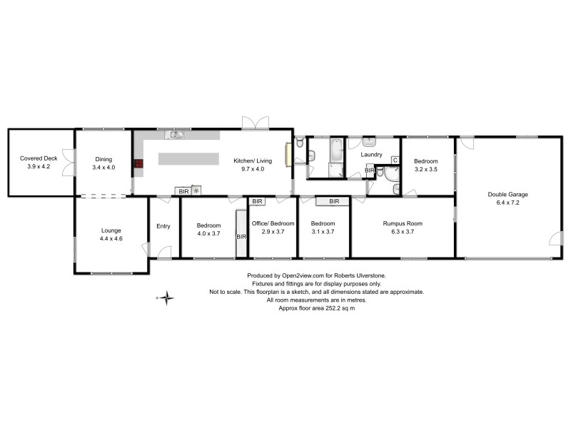 65 Leith Road, Leith TAS 7315 Floorplan