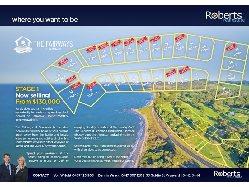 Lot 24, 161 Old Bass Highway, Wynyard TAS 7325