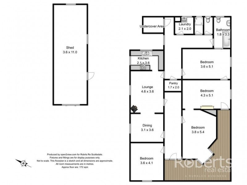 28 Alfred Street, Scottsdale TAS 7260 Floorplan