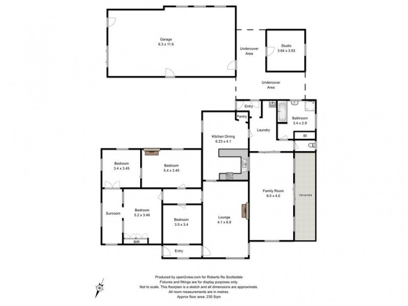24 Frederick Street, Ringarooma TAS 7263 Floorplan