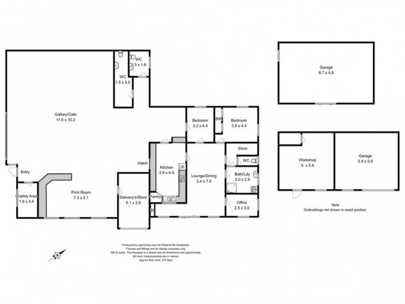 42 King Street, Scottsdale TAS 7260 Floorplan