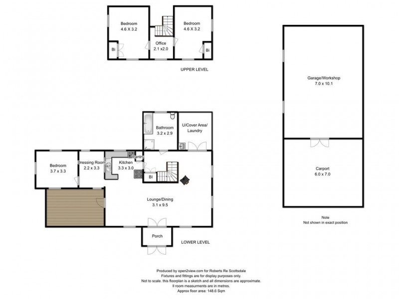 1453 Forester Road, North Scottsdale TAS 7260 Floorplan