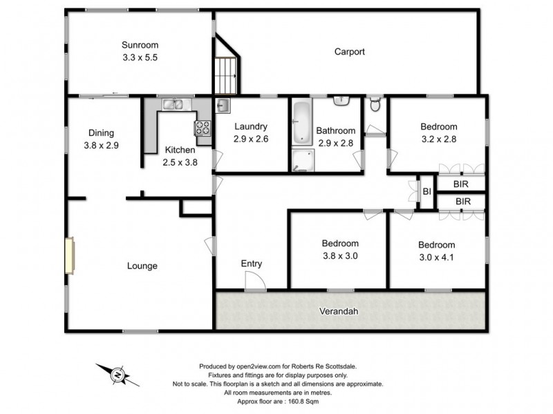 1 Bridview Place, Bridport TAS 7262 Floorplan