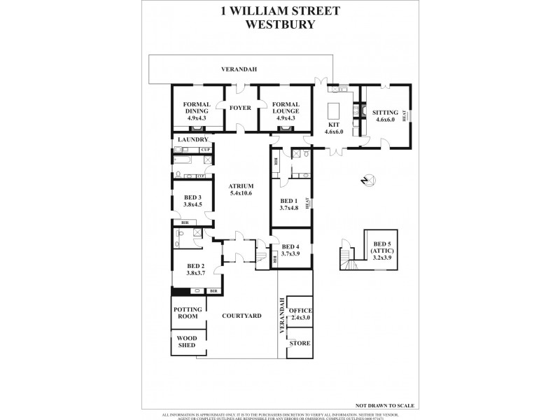 1 William Street, Westbury TAS 7303