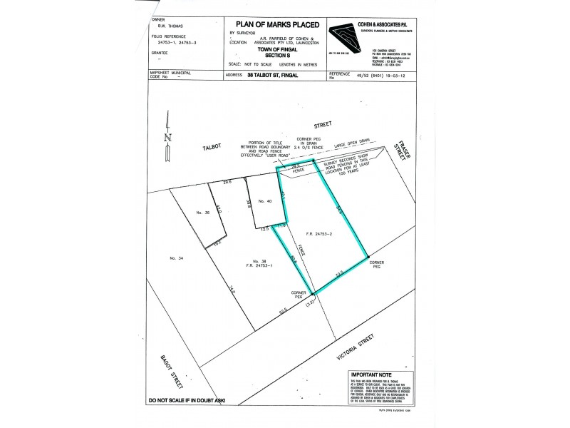 . Talbot Street, Fingal TAS 7214