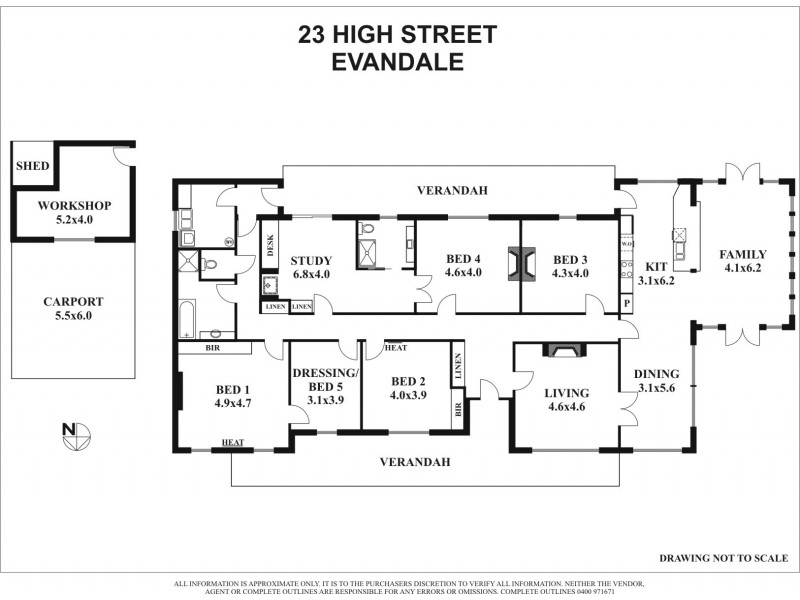 23 High Street, Evandale TAS 7212