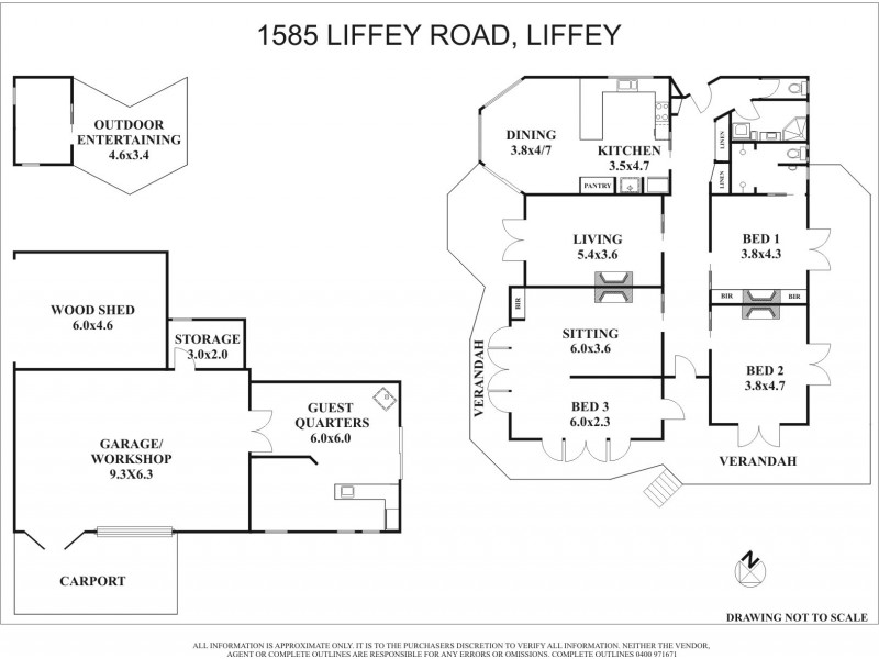 1585 Liffey Road, Liffey TAS 7301