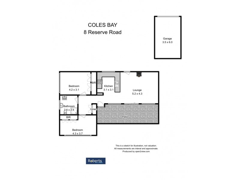 8 Reserve Road, Coles Bay TAS 7215 Floorplan