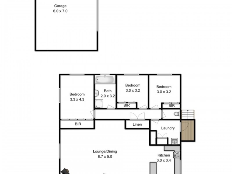 2 Banksia Street, Bicheno TAS 7215 Floorplan