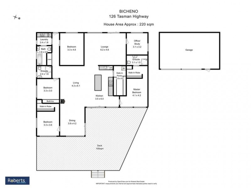 126 Tasman Highway, Bicheno TAS 7215 Floorplan