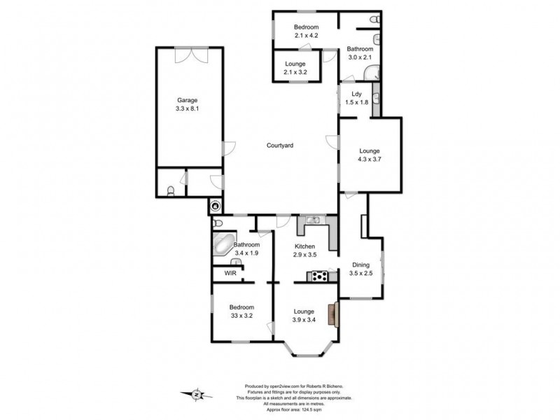 2008 Coles Bay Road, Coles Bay TAS 7215 Floorplan