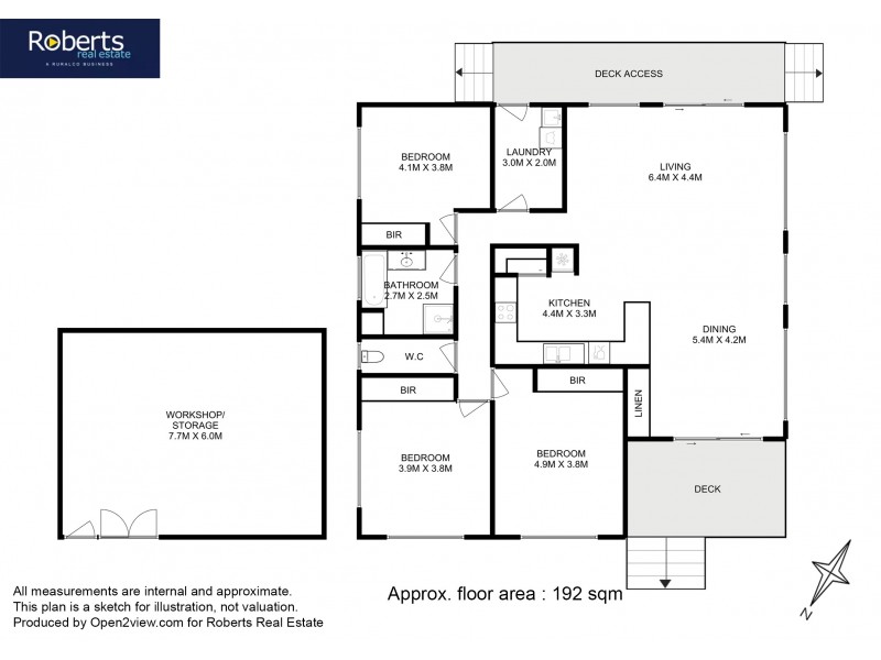 49 Hazards View Drive, Coles Bay TAS 7215 Floorplan