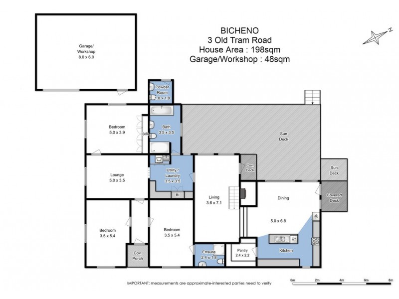 3 Old Tram Road, Bicheno TAS 7215 Floorplan