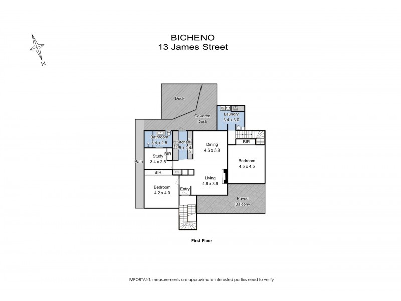 13 James Street, Bicheno TAS 7215 Floorplan